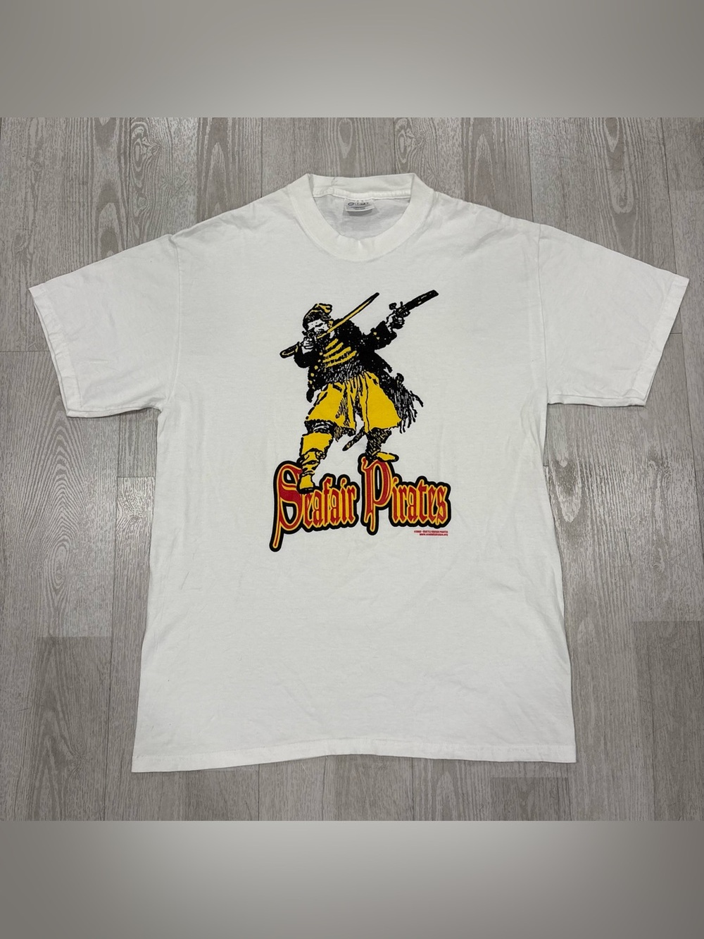 Vintage 2002 Seattle Seafair Pirates Graphic T-Shirt Medium